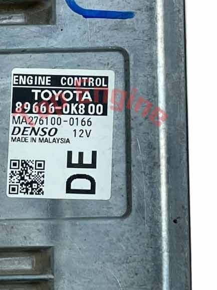 DENSO Engine Control Unit (ECU) – Toyota 2GD-FTV 2.4L Diesel (89666-0K800) – DE Variant